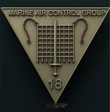 USMC AIR CONTROL GROUP 18 FUTENMA 3D STL 3DWave